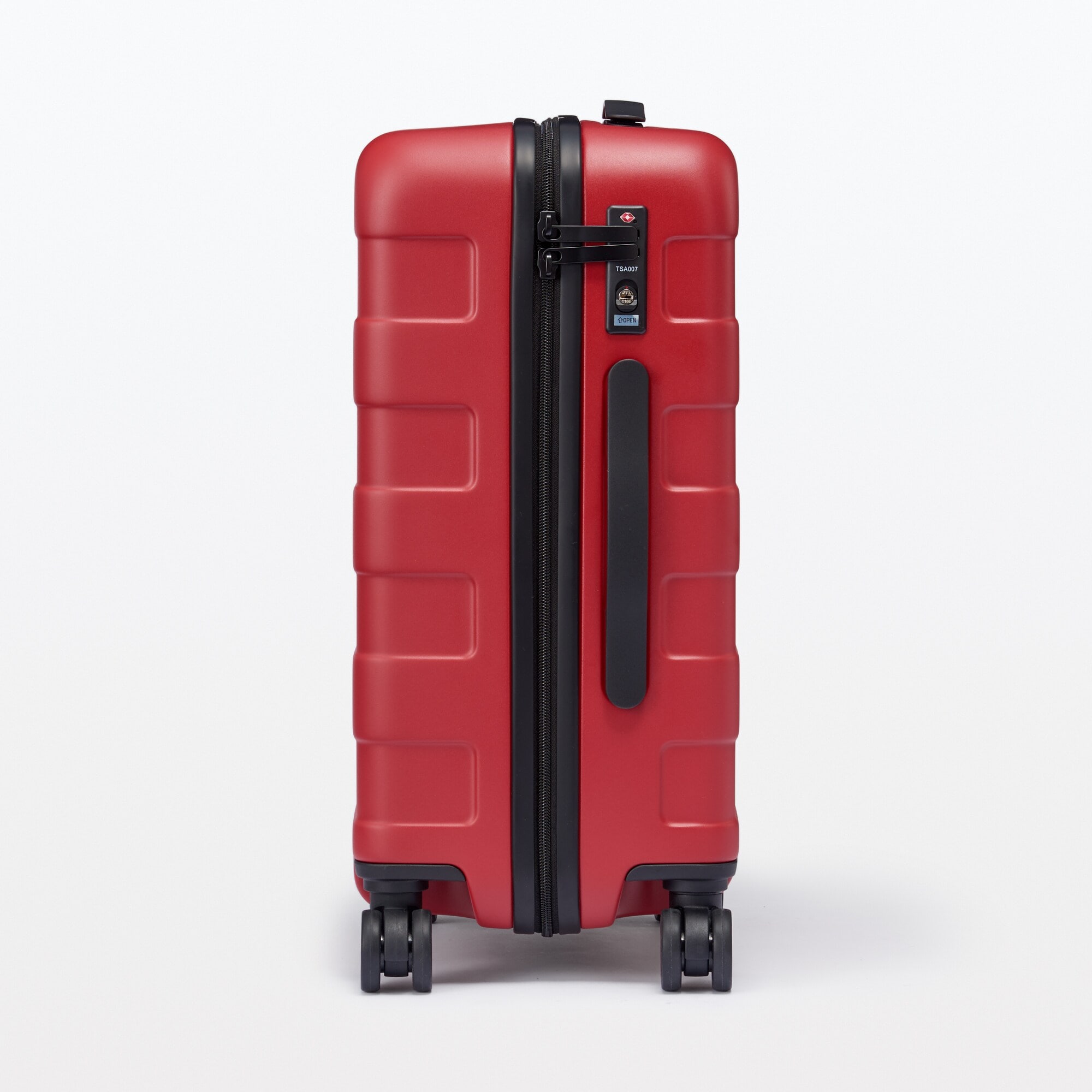 【美品】無印良品　キャリーバー調節可　ストッパー付ハードキャリーケース 36L バーを自由に調節できる ハードキャリーケース（36L） | 無印良品