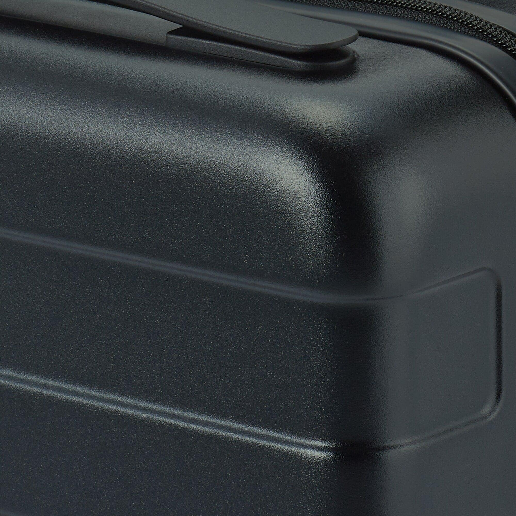 無印良品 ハードキャリーケース（20L）ブラック 1～2泊用 バーを自由に調節できる ハードキャリーケース（20L） | 無印良品