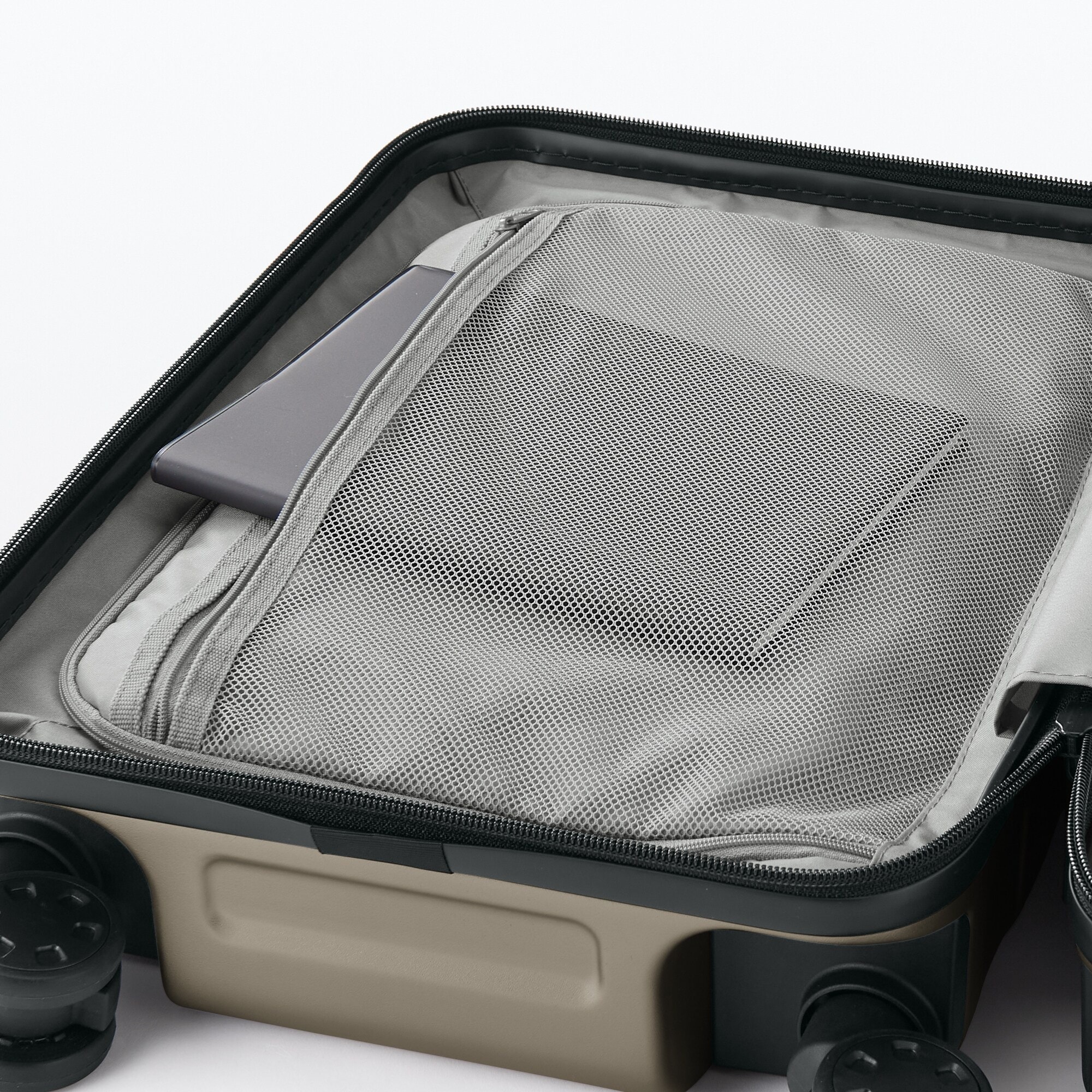 バーを自由に調節できる ハードキャリーケース（20L） | 無印良品