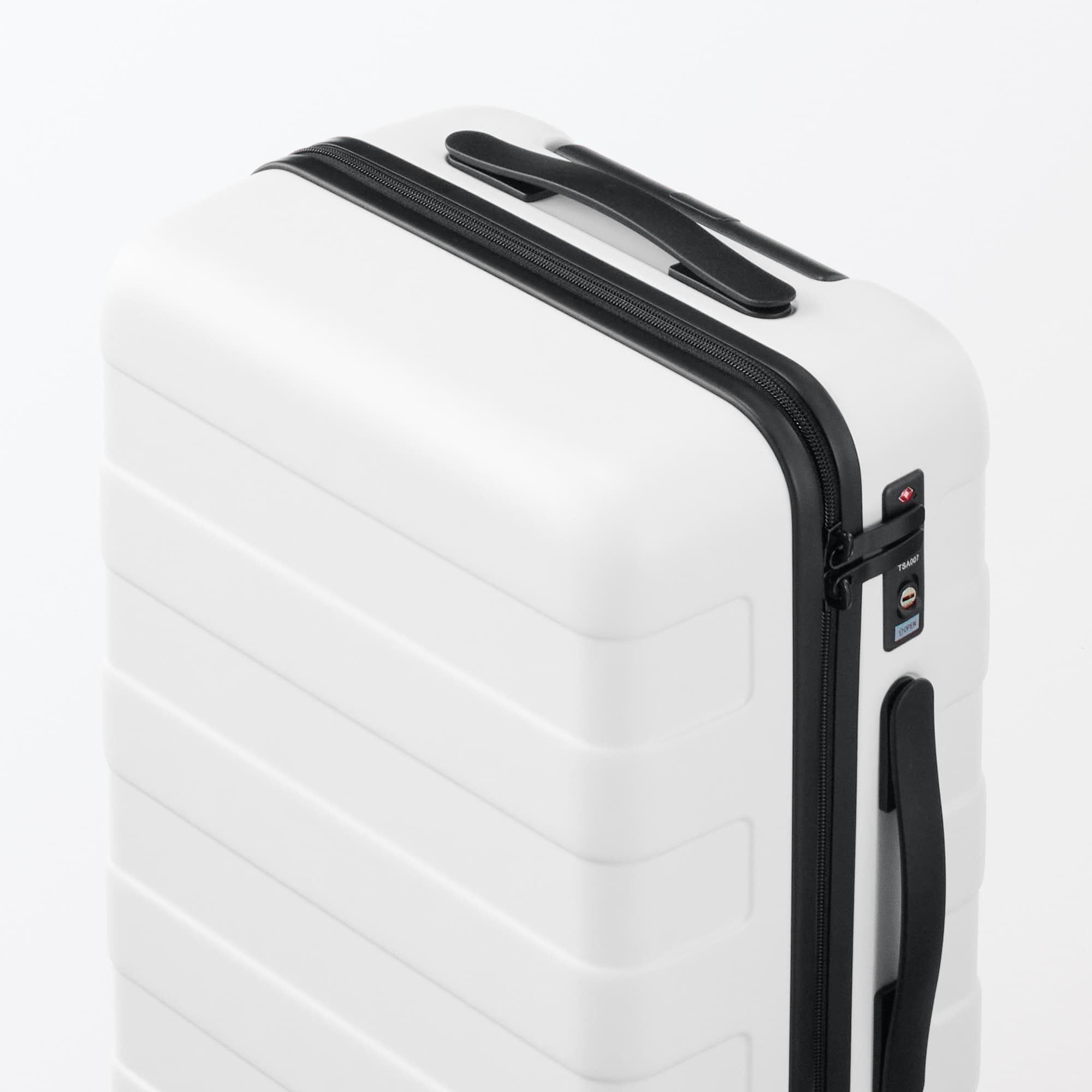 バーを自由に調節できる ハードキャリーケース（36L） | 無印良品