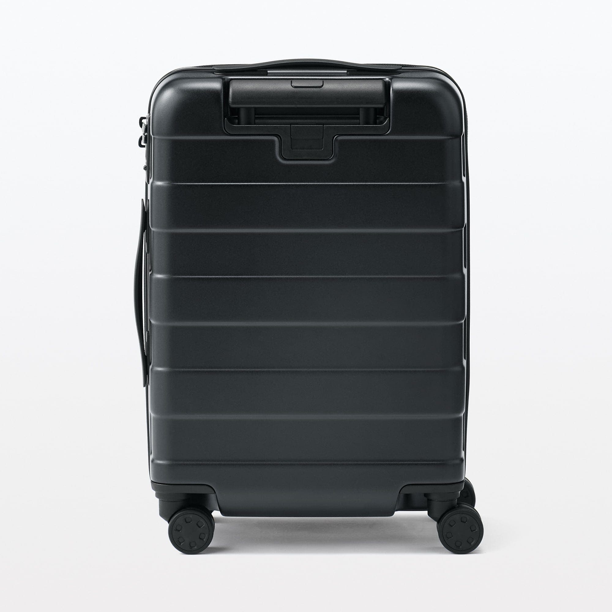 無印良品 MUJI キャリーケース 36L 機内持込可 TSAロック ブラック バーを自由に調節できる ハードキャリーケース（105L
