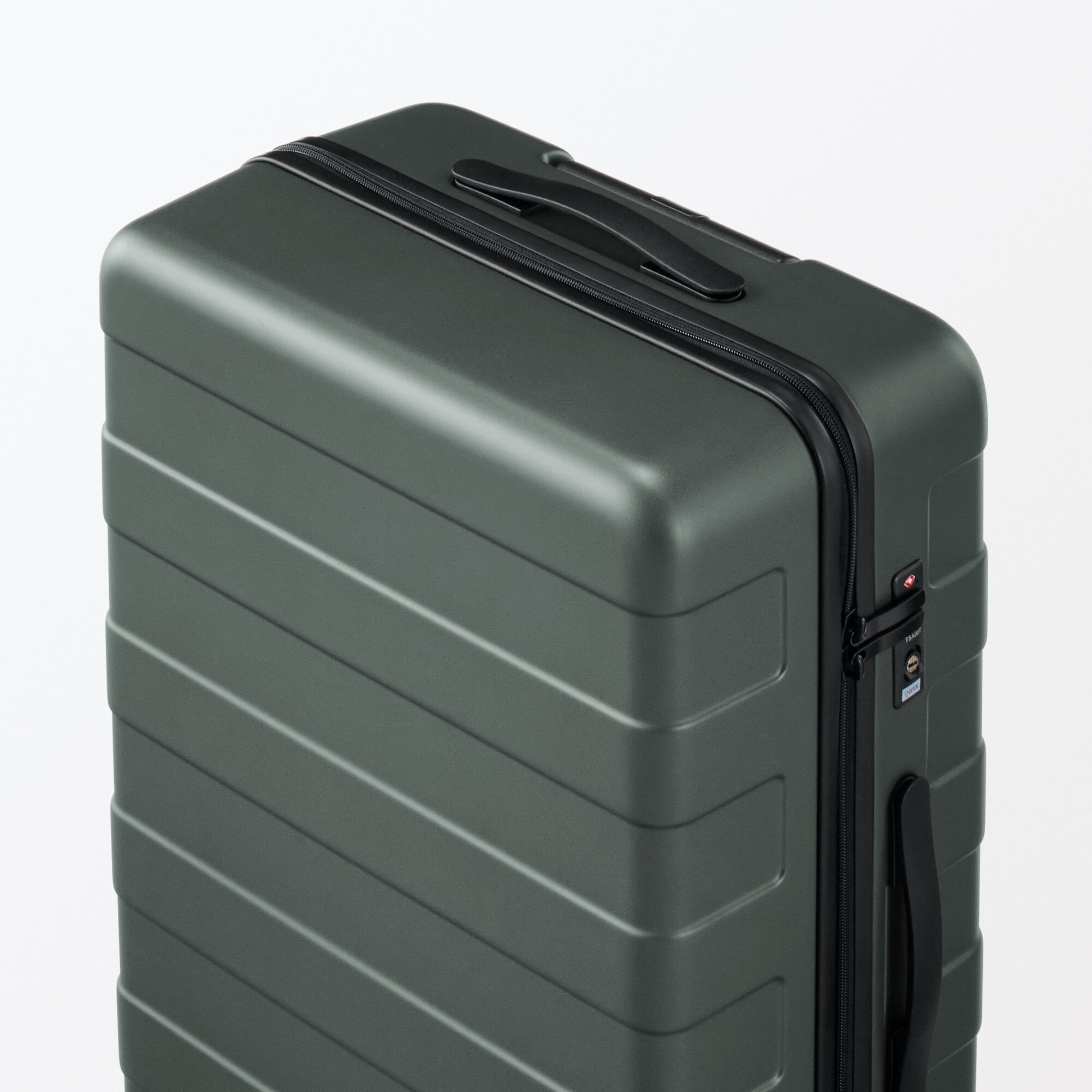 無印良品 バーを自由に調節できる ハードキャリーケース 75L 無印良品 バーを自由に調節できる ハードキャリーケース 75L 黒