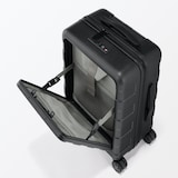 バーを自由に調節できる　フロントオープンキャリーケース（３２Ｌ）