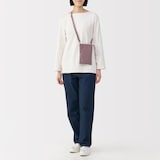 ポーチとしても使える　撥水ミニサコッシュ