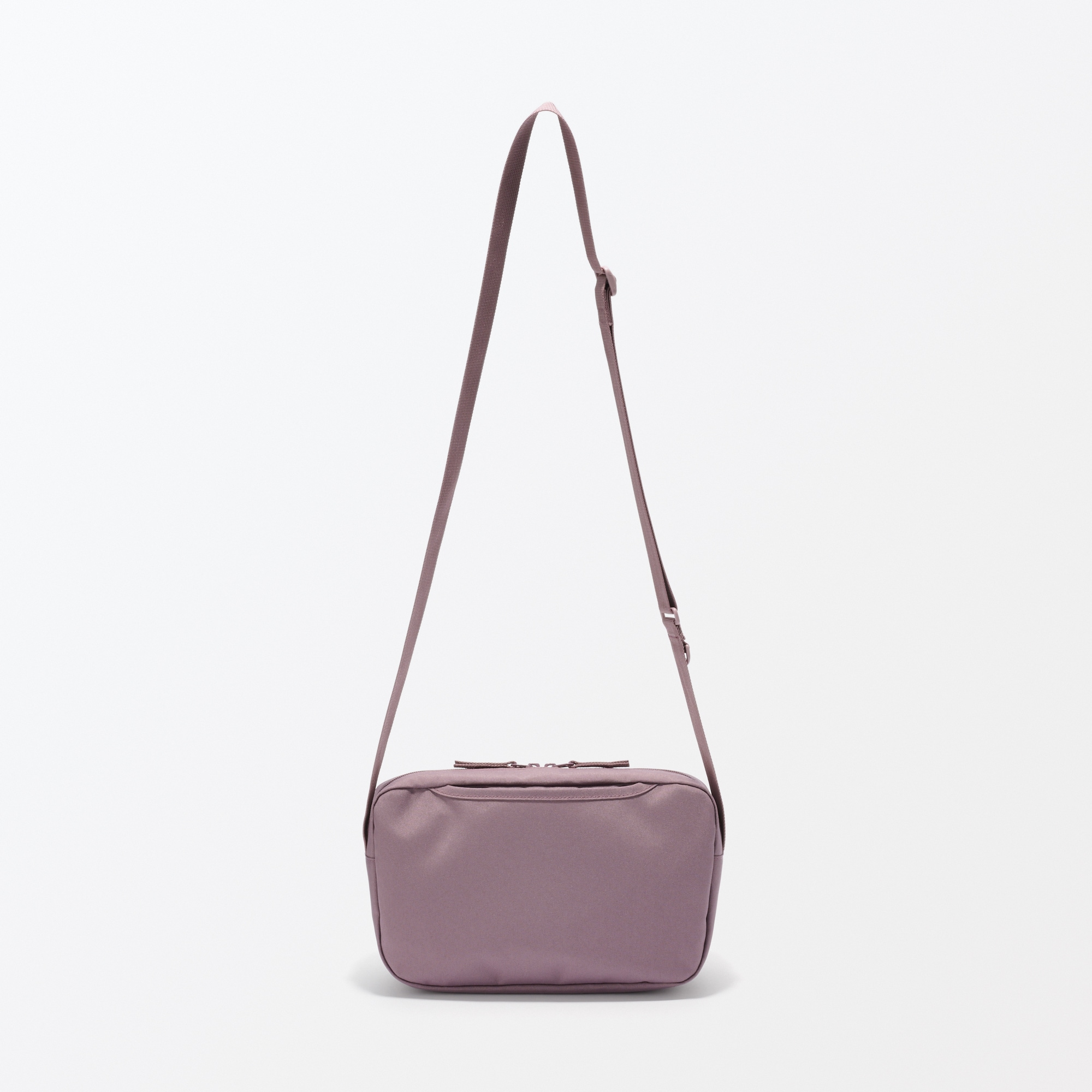 背面ポケット付き　撥水ショルダーバッグ