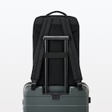 肩の負担を軽くする　撥水ナイロンビジネスリュックサック