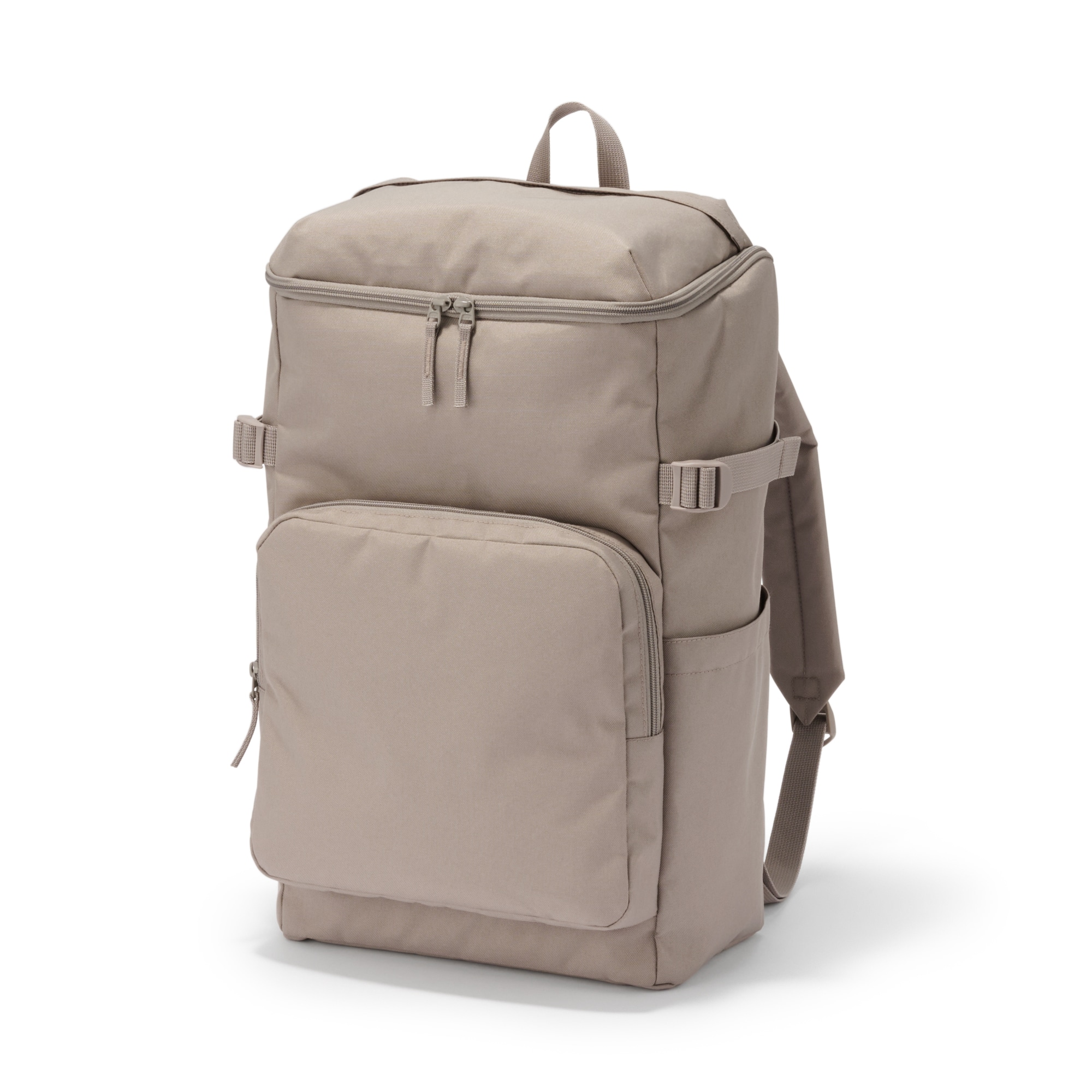 肩の負担を軽くする　撥水上から開くリュックサック