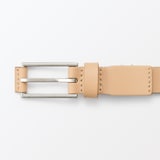 ベジタブルタンニンレザー　長さ調節式ベルト　細幅