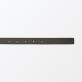 ベジタブルタンニンレザー　長さ調節式ベルト　細幅