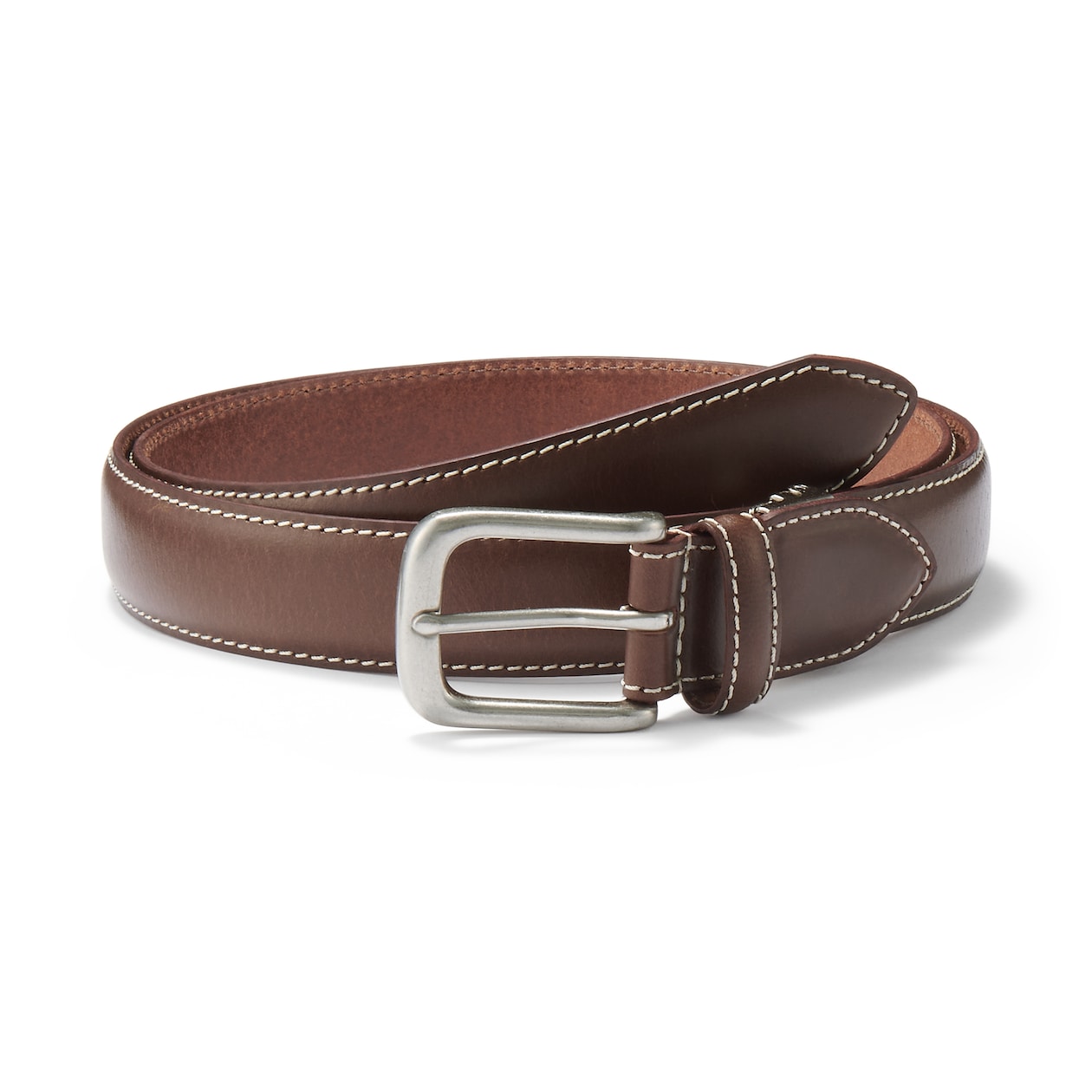 ベジタブルタンニンレザー　長さ調節式ベルト　中幅ステッチ