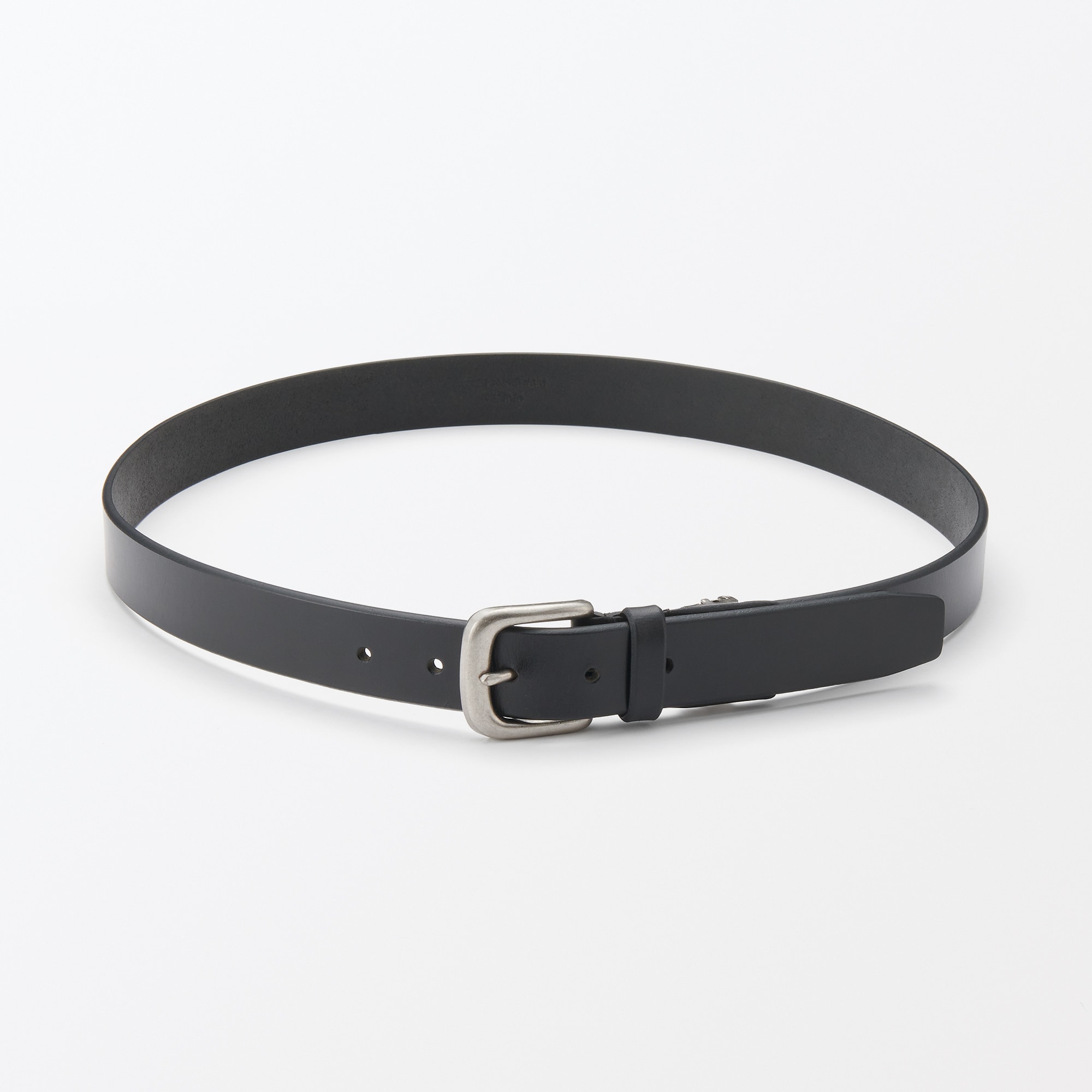 ベジタブルタンニンレザー　長さ調節式ベルト　中幅