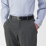 ベジタブルタンニンレザー　長さ調節式ベルト　中幅