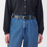 ベジタブルタンニンレザー　長さ調節式ベルト　中幅