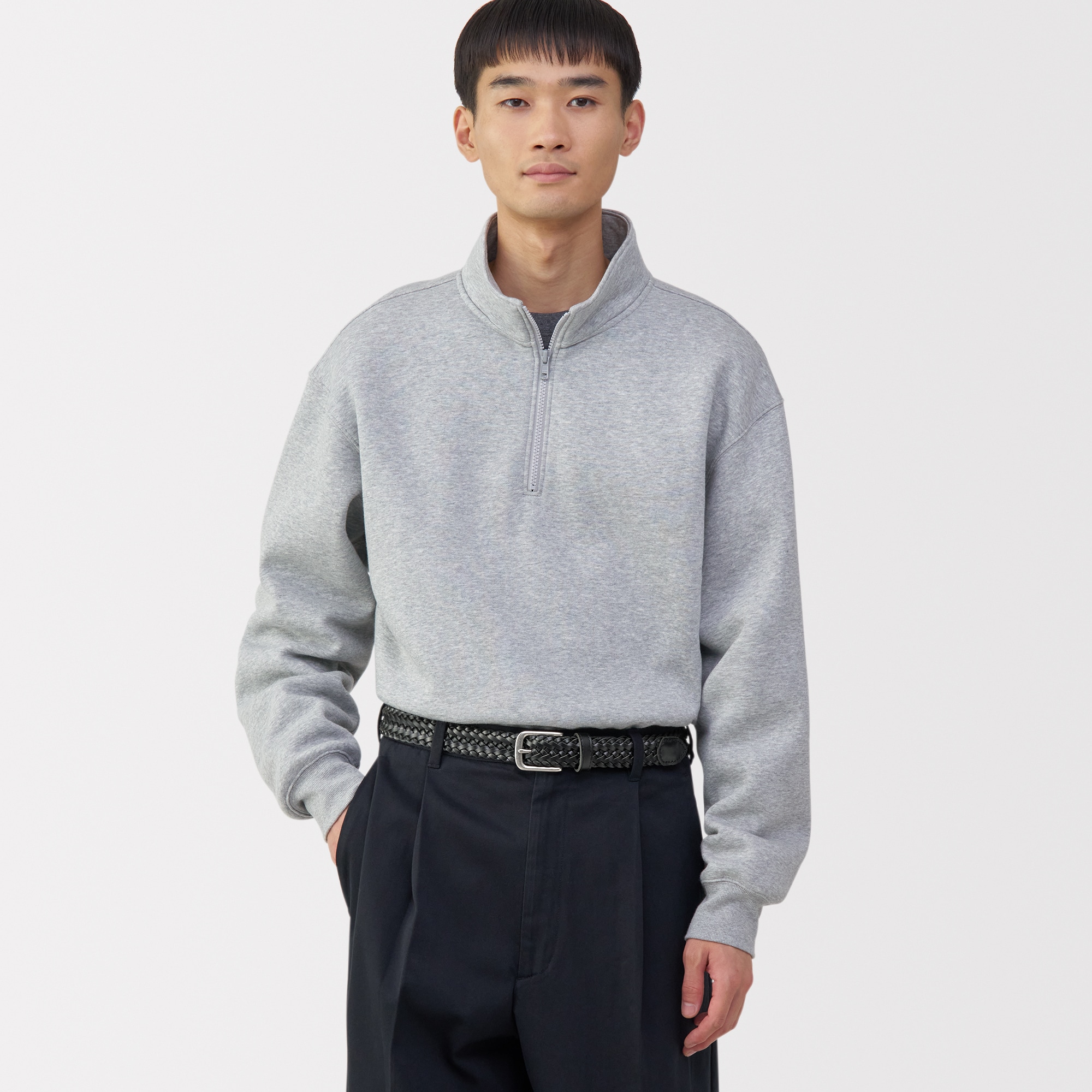 ベジタブルタンニンレザー　手編みベルト　中幅