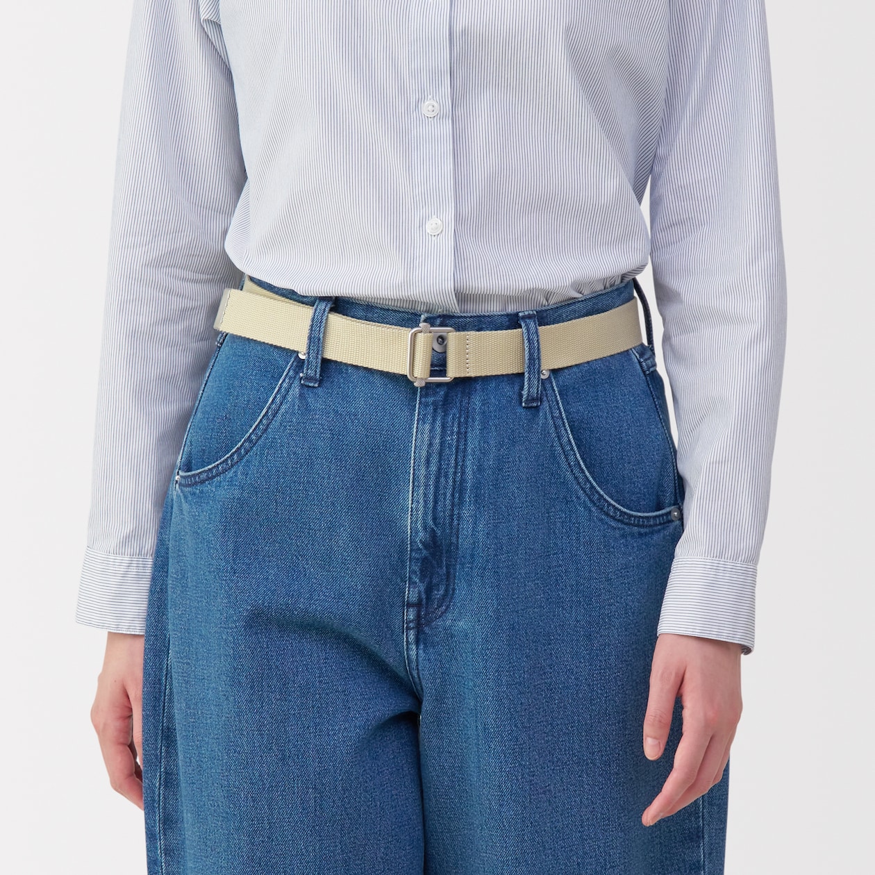 再生ポリエステル混　アジャスター　テープベルト