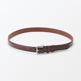 ベジタブルタンニンレザー　長さ調節式ベルト　細幅ステッチ