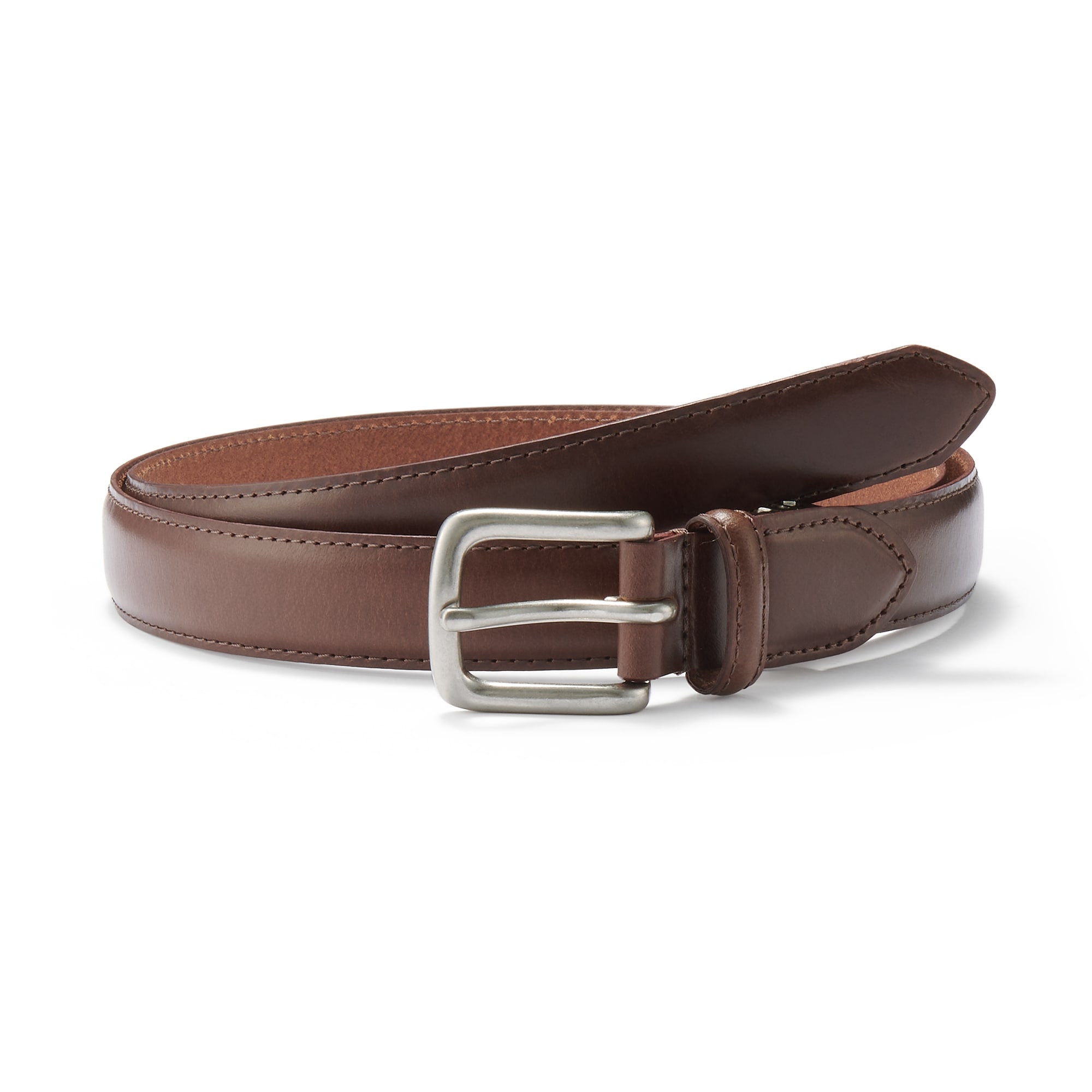 ベジタブルタンニンレザー 長さ調節式ベルト 細幅ステッチ | 無印良品