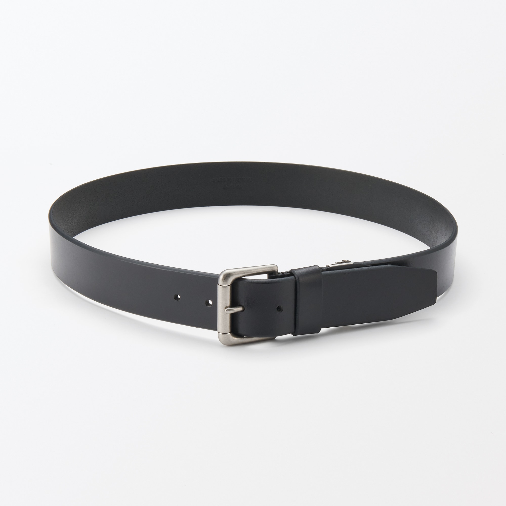 ベジタブルタンニンレザー　長さ調節式ベルト　太幅