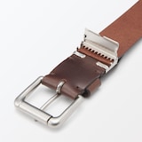 ベジタブルタンニンレザー　長さ調節式ベルト　太幅