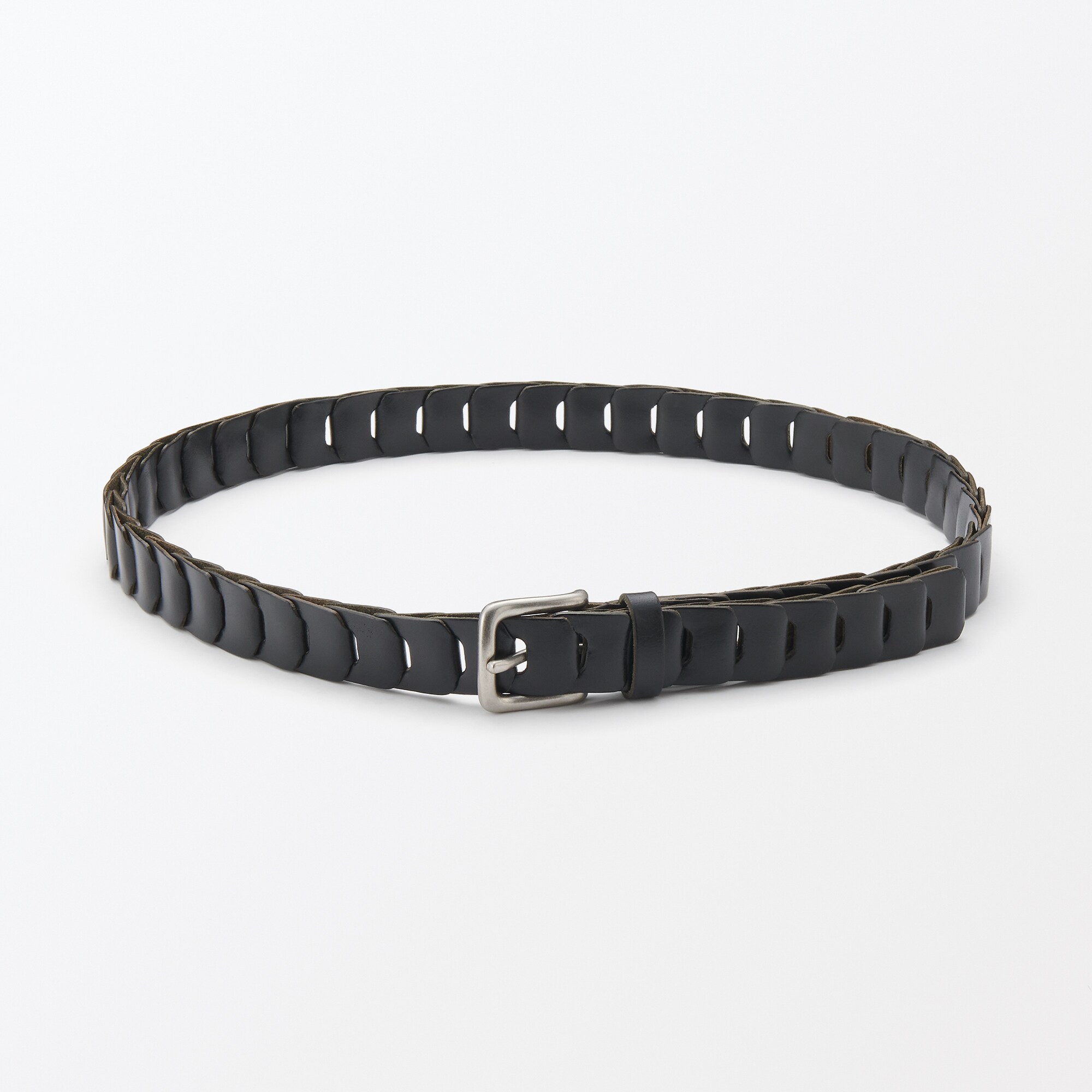 革の端材をつかった　ベルト