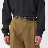 革の端材をつかった　ベルト