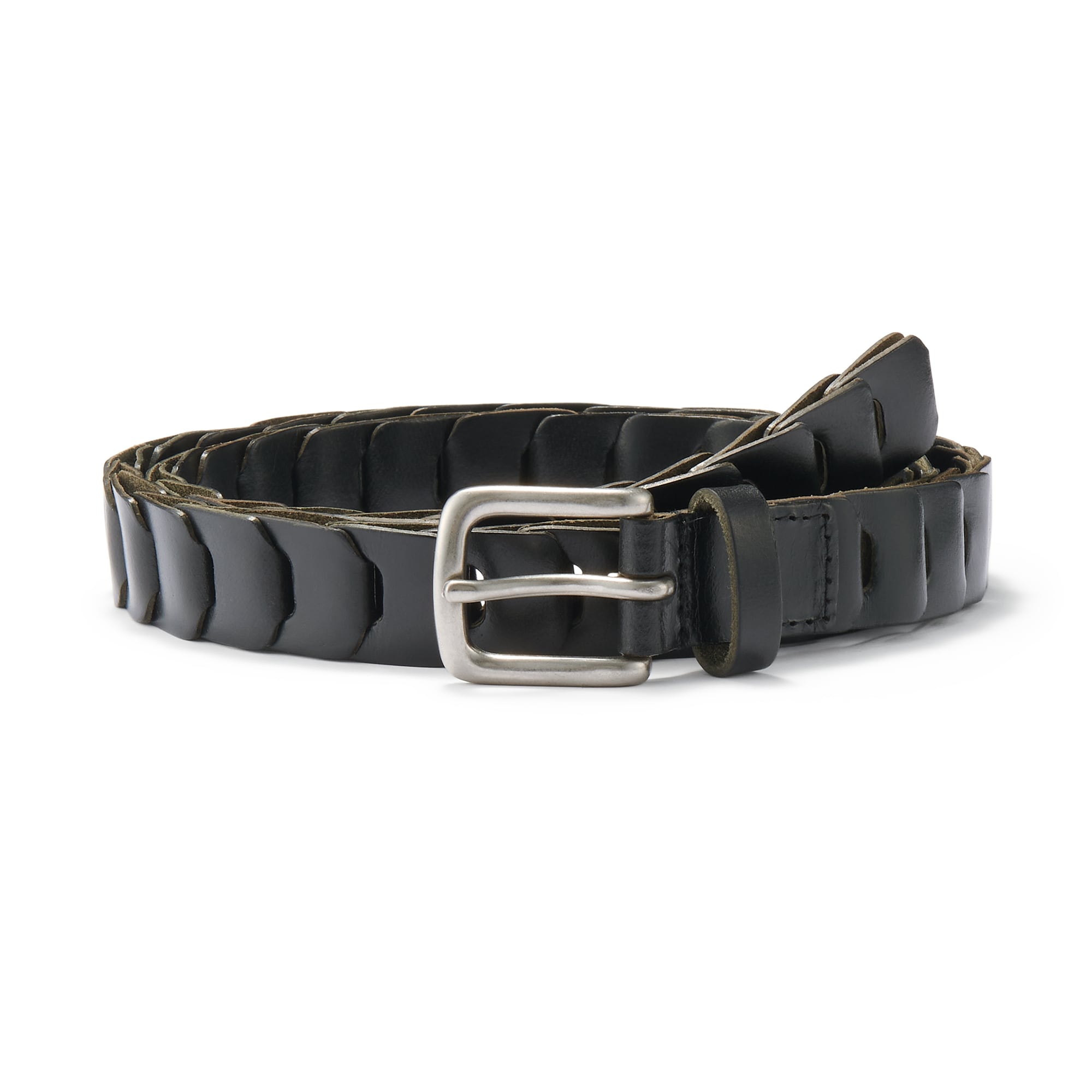 革の端材をつかった　ベルト