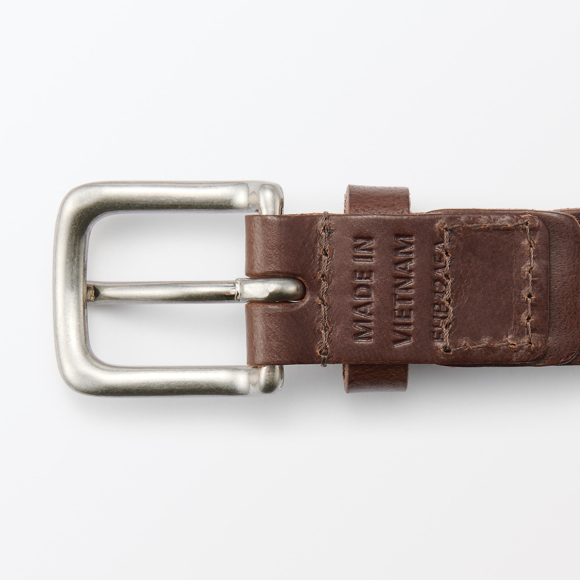 革の端材をつかった　ベルト