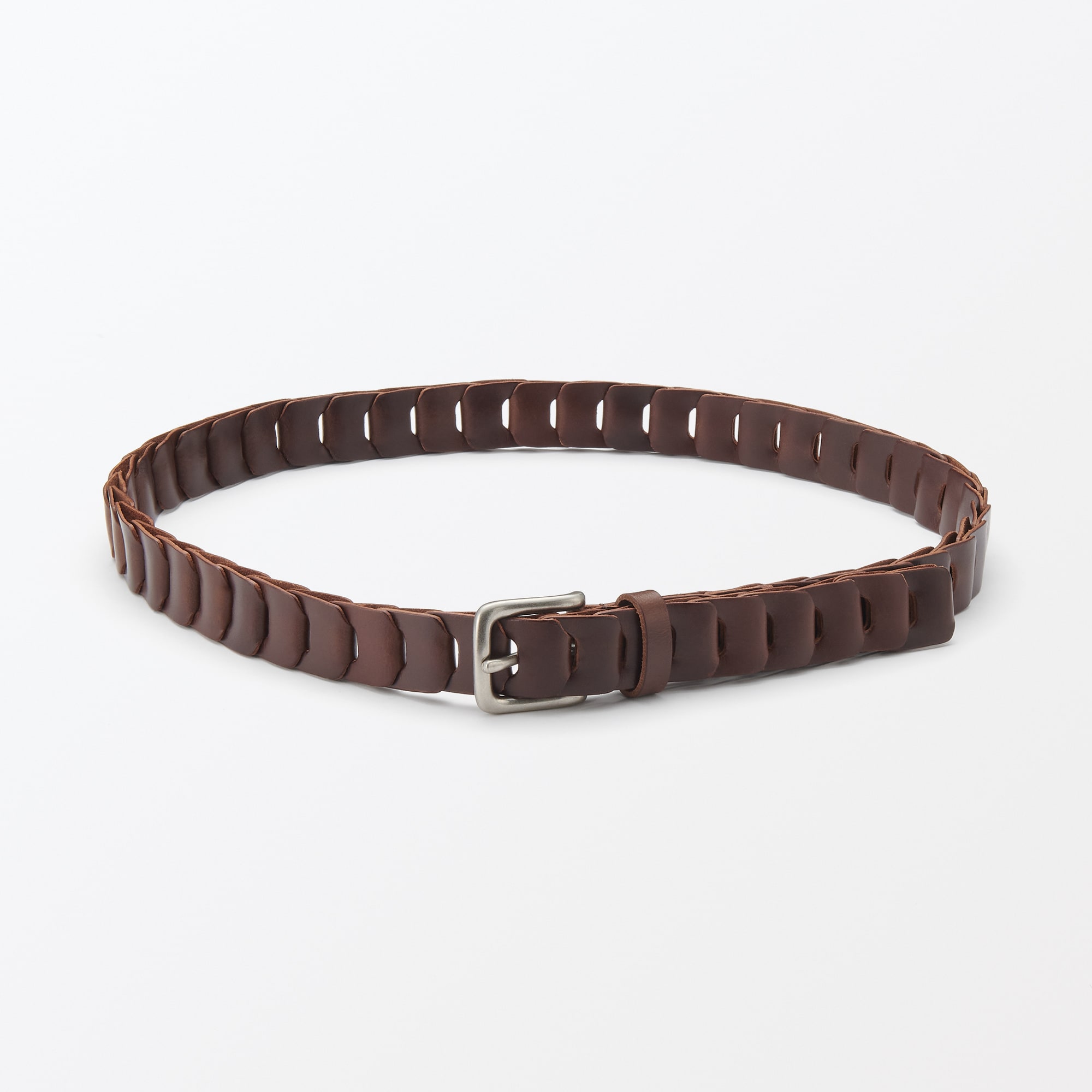 革の端材をつかった　ベルト