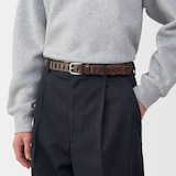 革の端材をつかった　ベルト