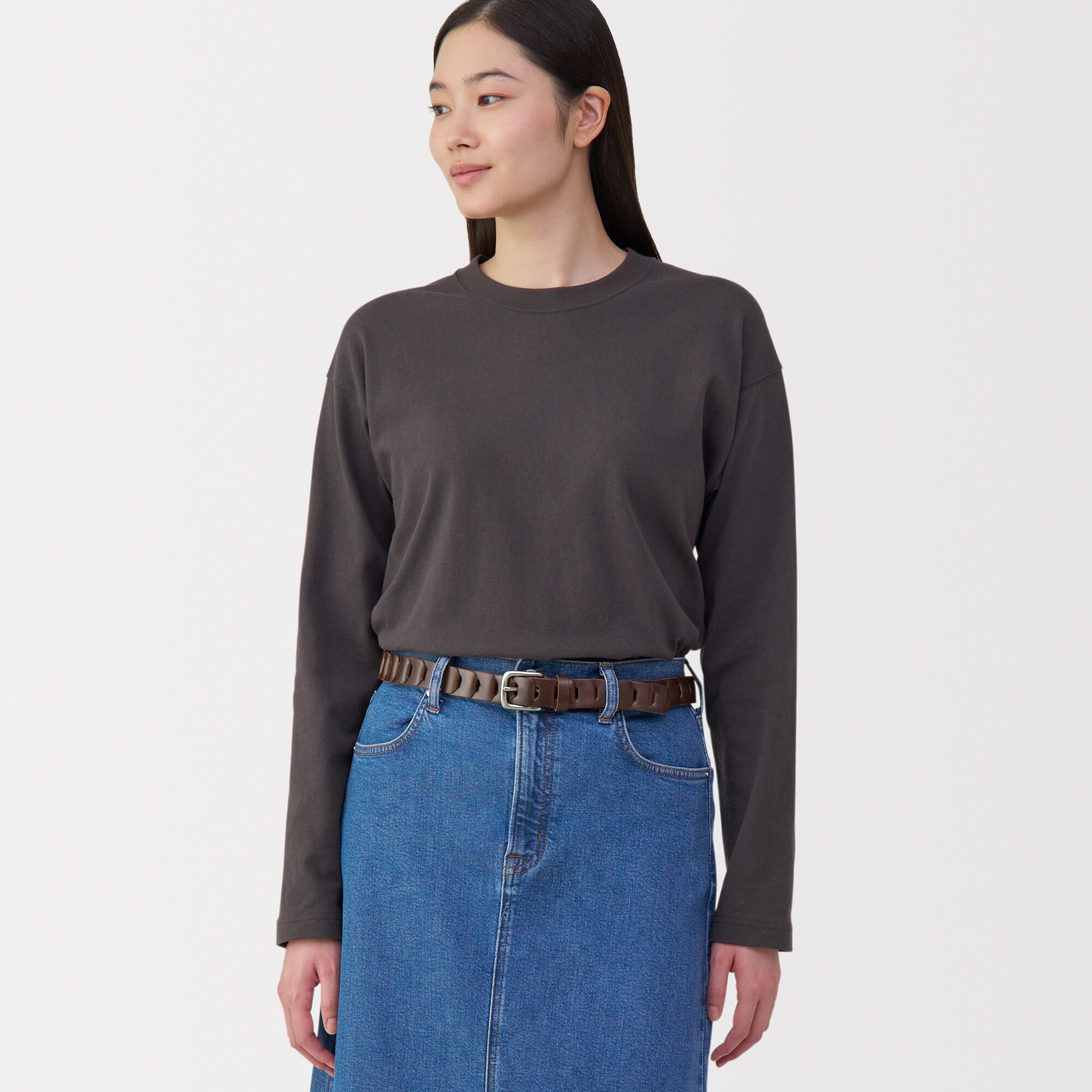 革の端材をつかった　ベルト