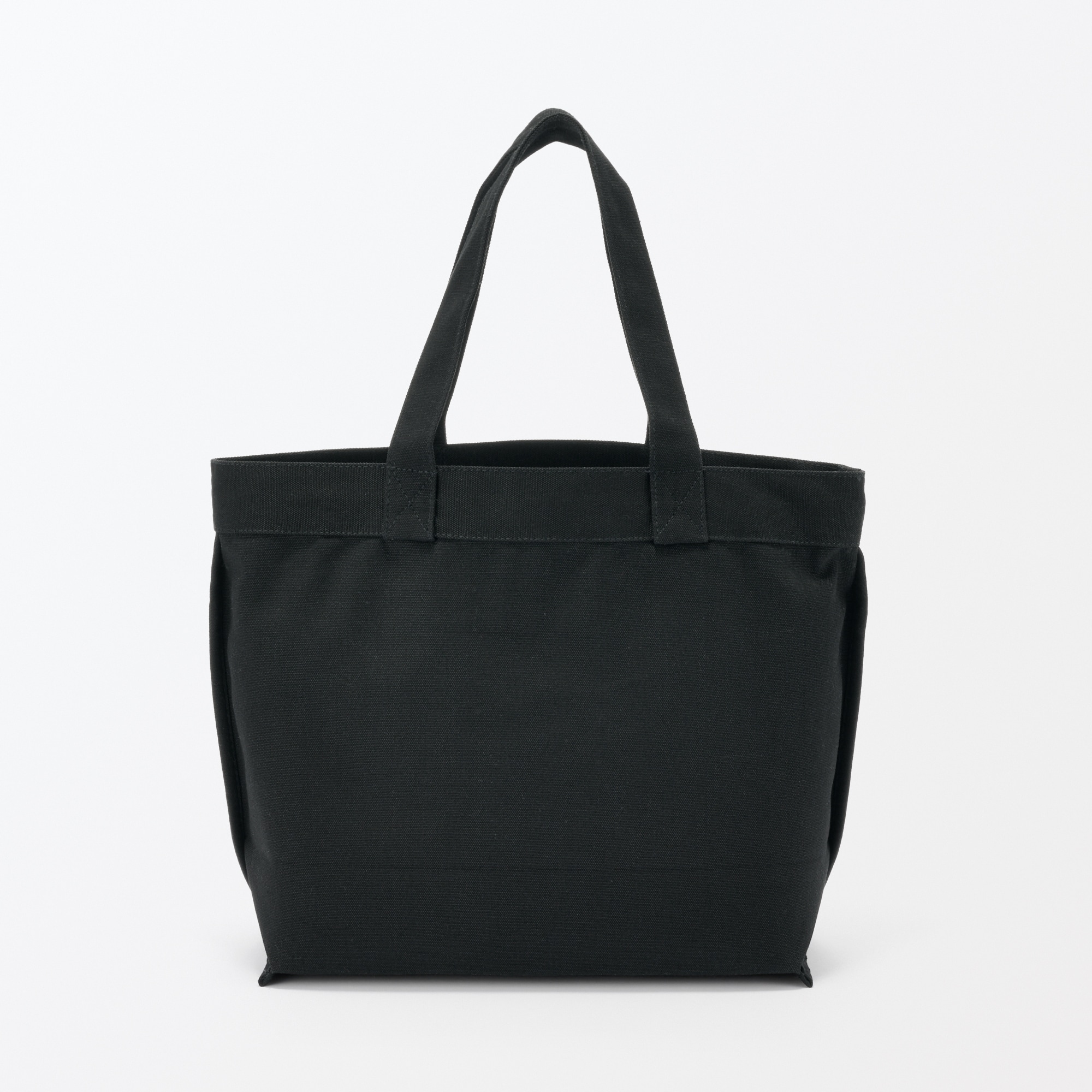 帆布　横型トートバッグ