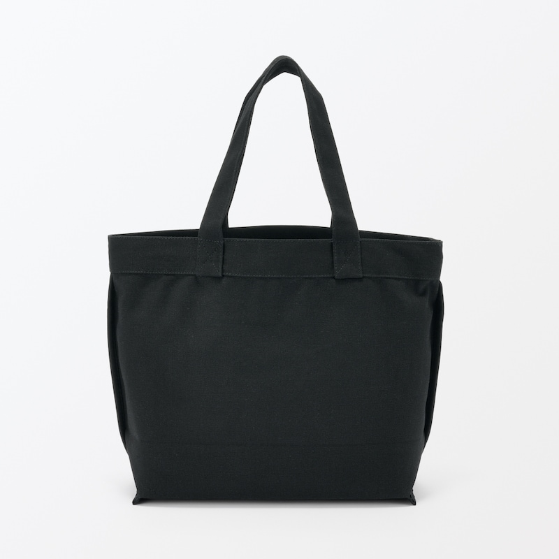 帆布　横型トートバッグ