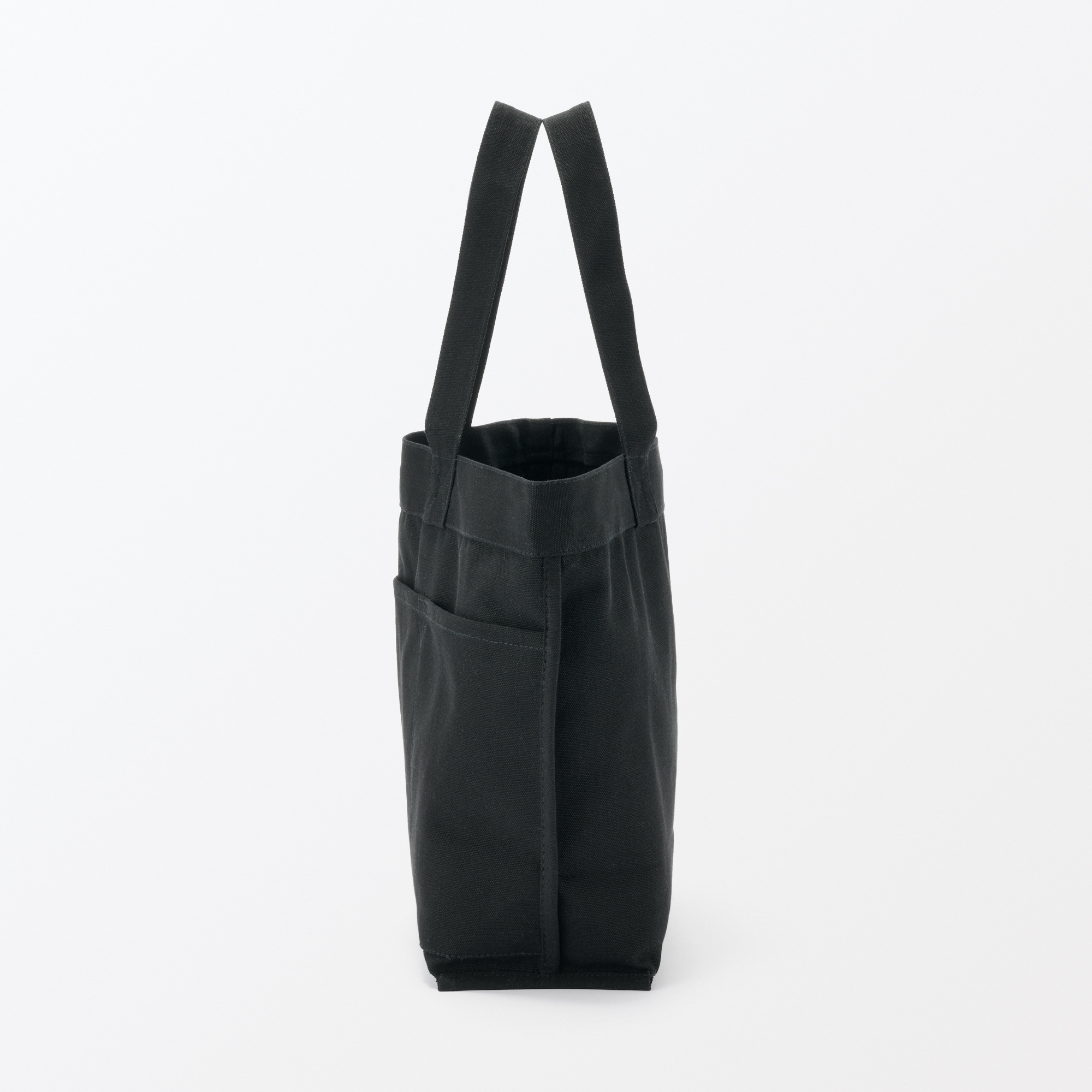 帆布　横型トートバッグ