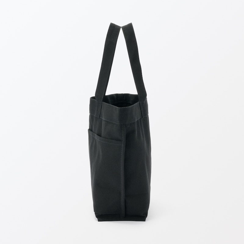 帆布　横型トートバッグ