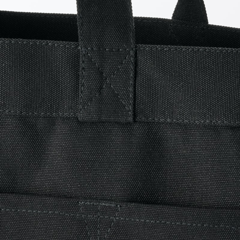 帆布　横型トートバッグ