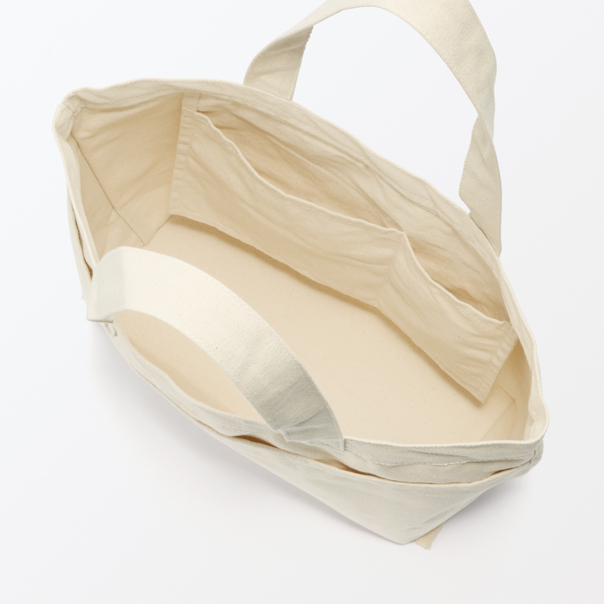 帆布　横型トートバッグ