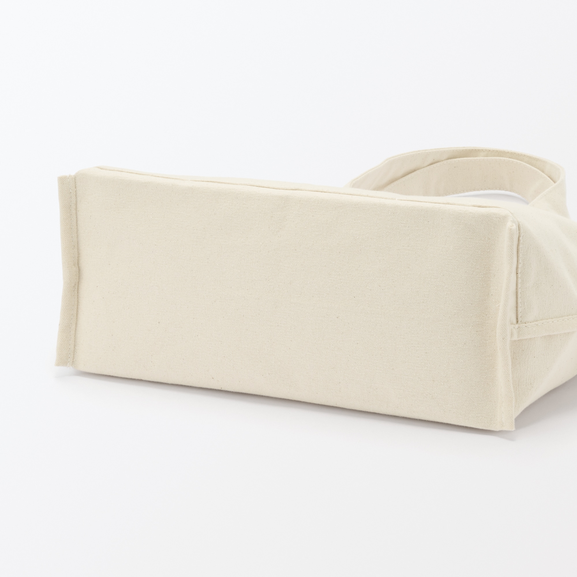 帆布　横型トートバッグ