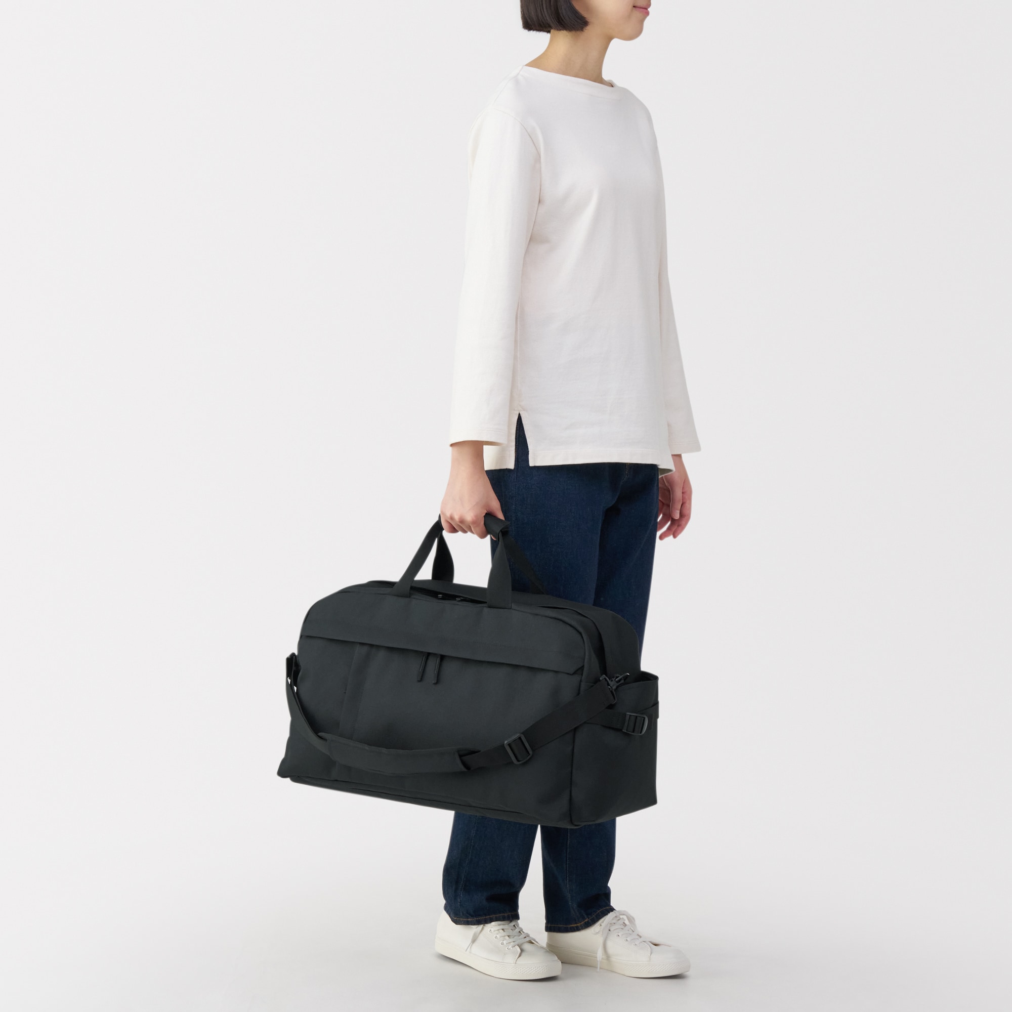 撥水ボストンバッグ