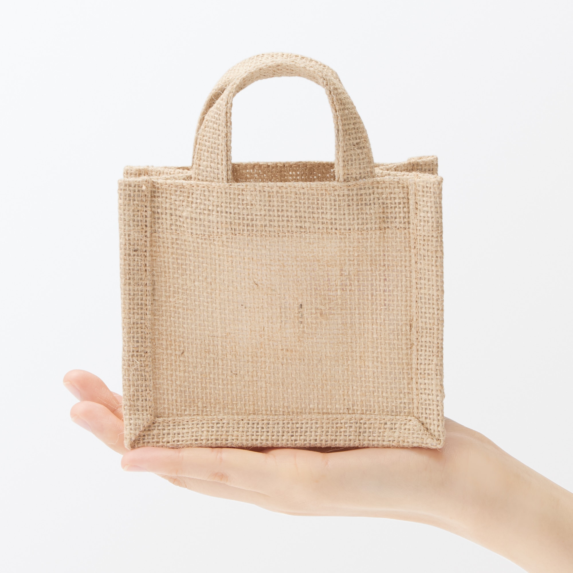 ミニ　ジュートバッグ