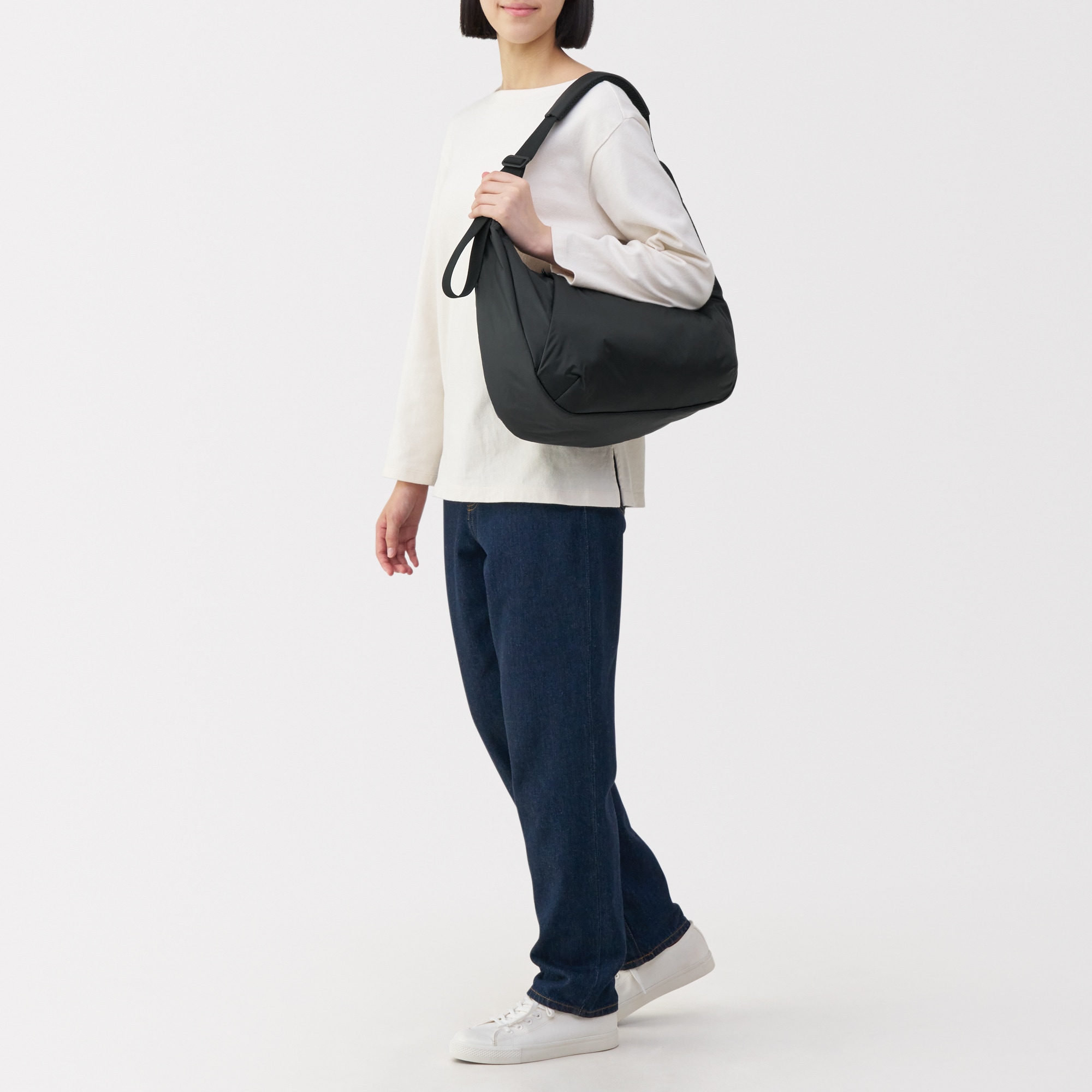 撥水中わた入り 2WAYワンショルダーバッグ | 無印良品