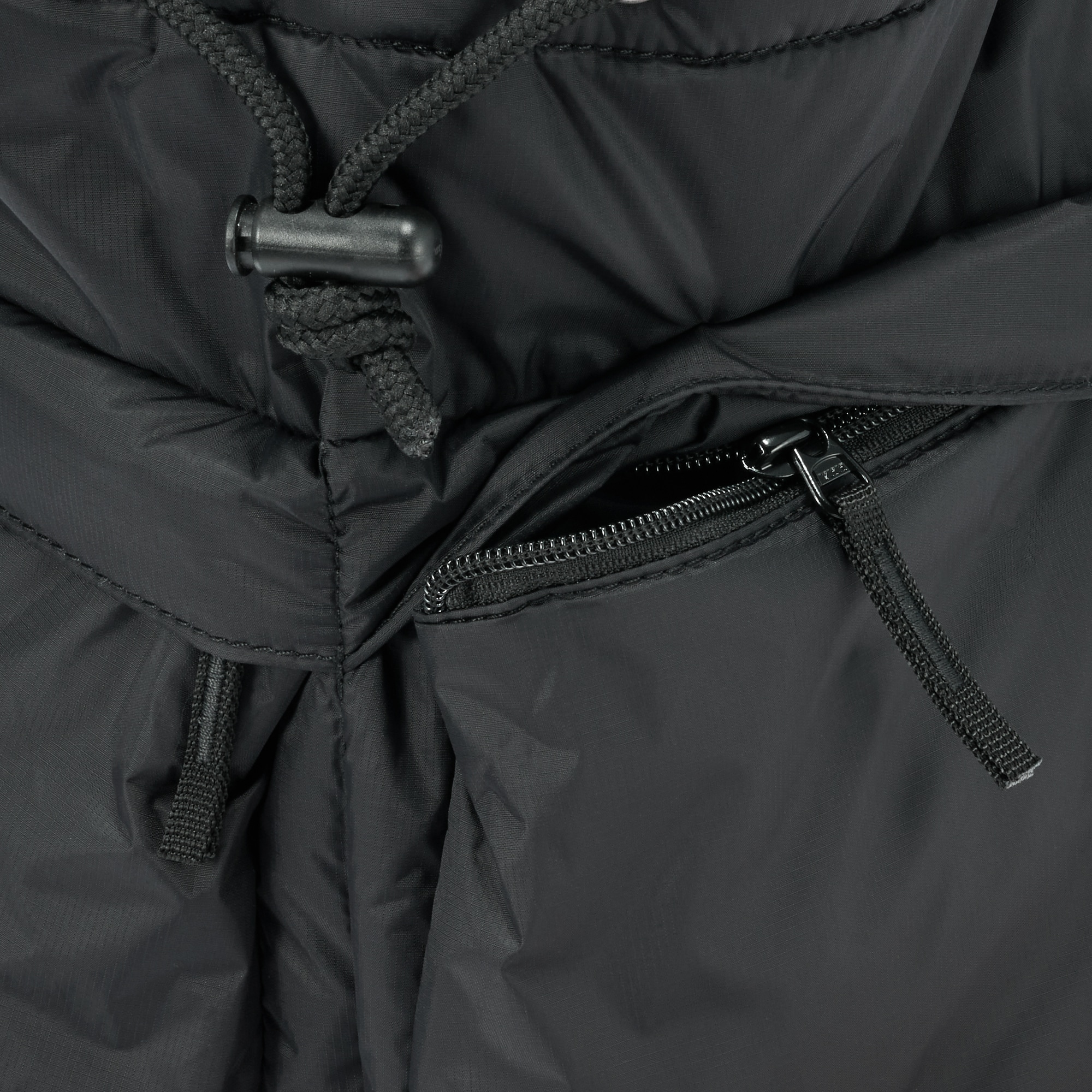 撥水中わた入り　巾着バッグ