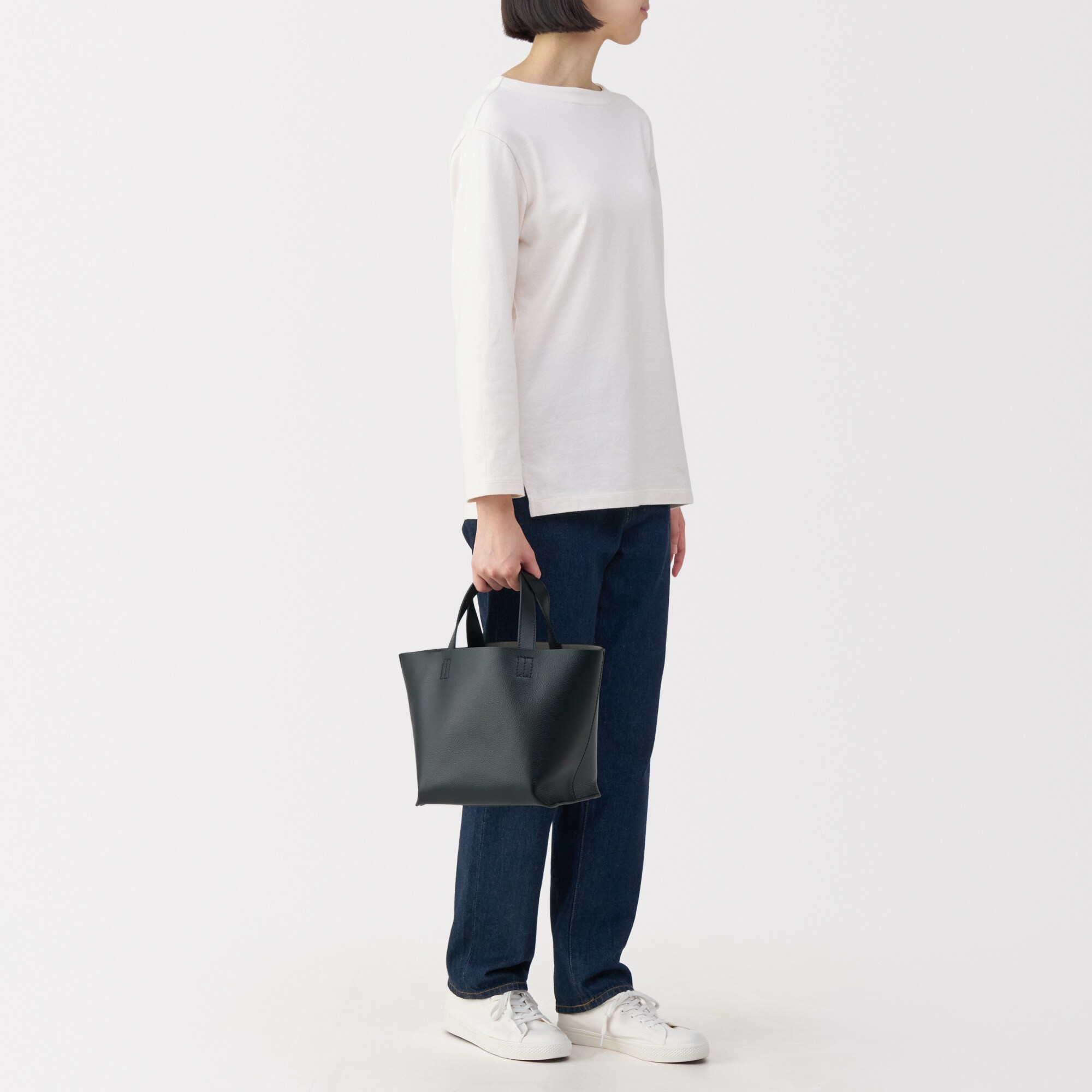 ヌメ革　ミニトートバッグ