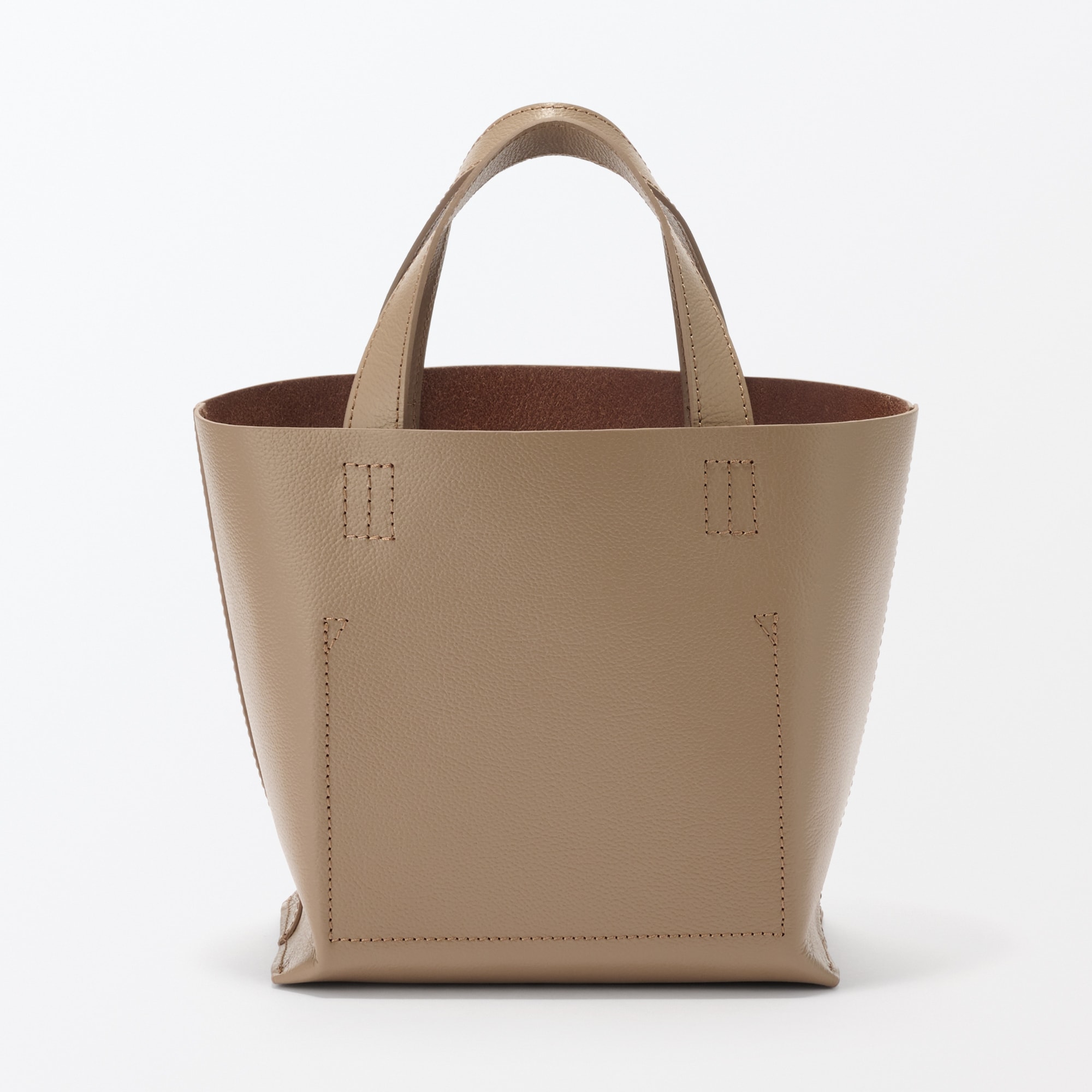 ヌメ革　ミニトートバッグ