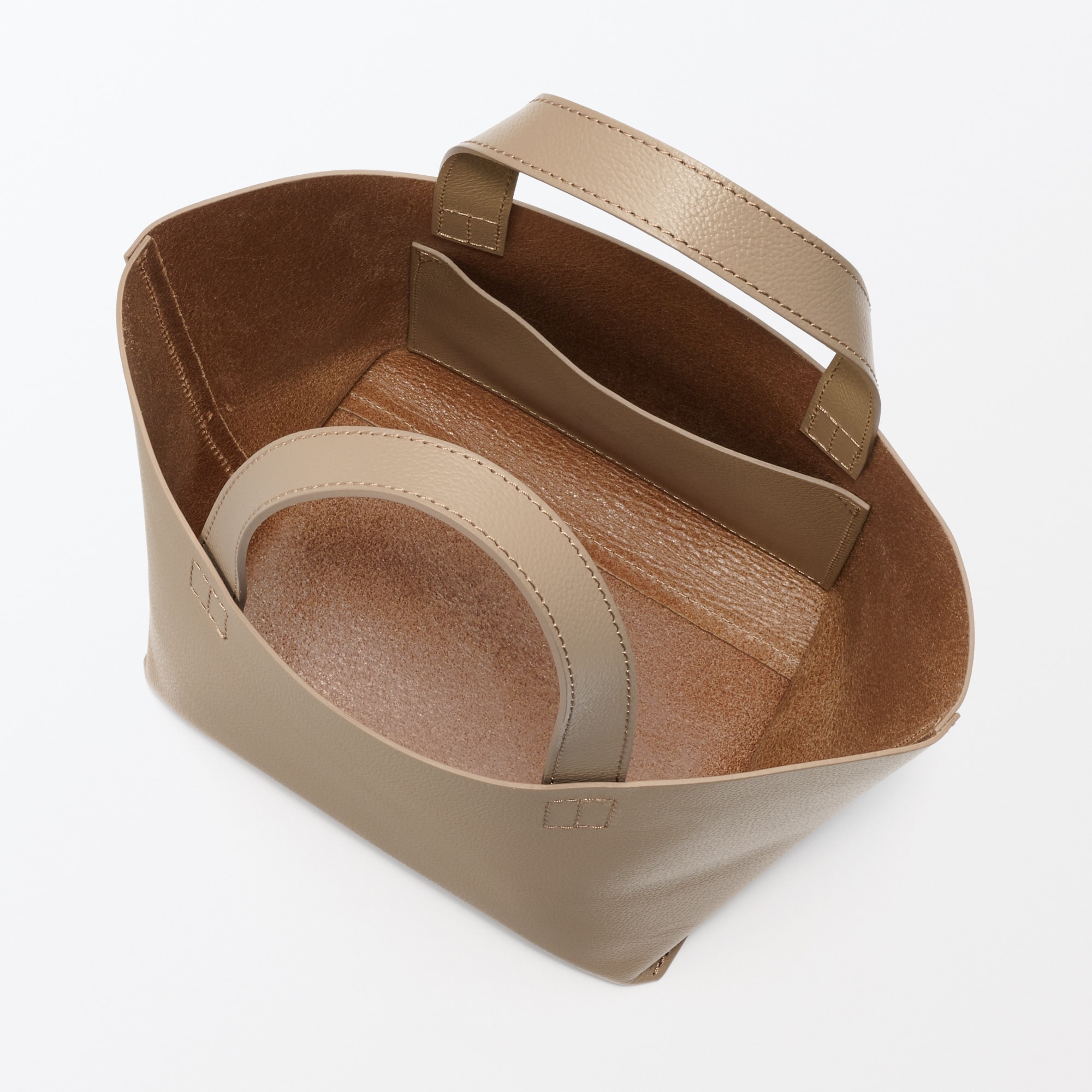 ヌメ革　ミニトートバッグ