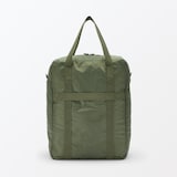 たためる　撥水縦型ボストンバッグ