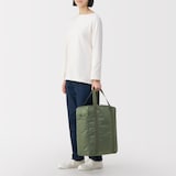 たためる　撥水縦型ボストンバッグ