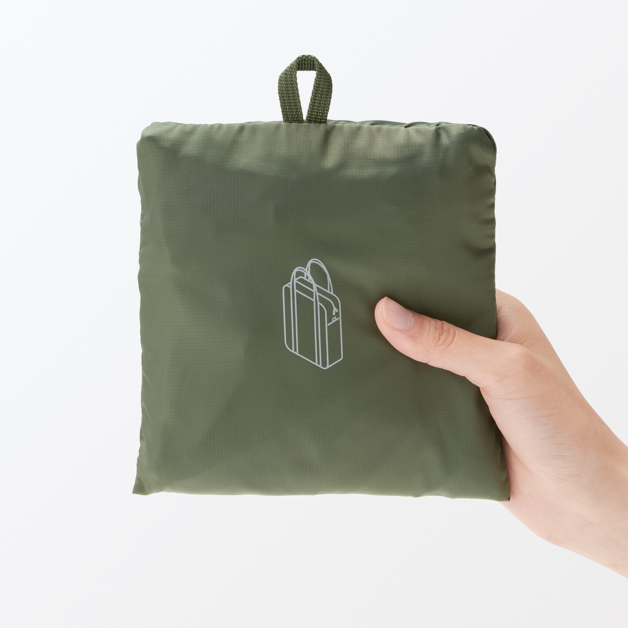 たためる　撥水縦型ボストンバッグ