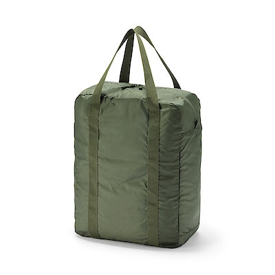 たためる　撥水縦型ボストンバッグ