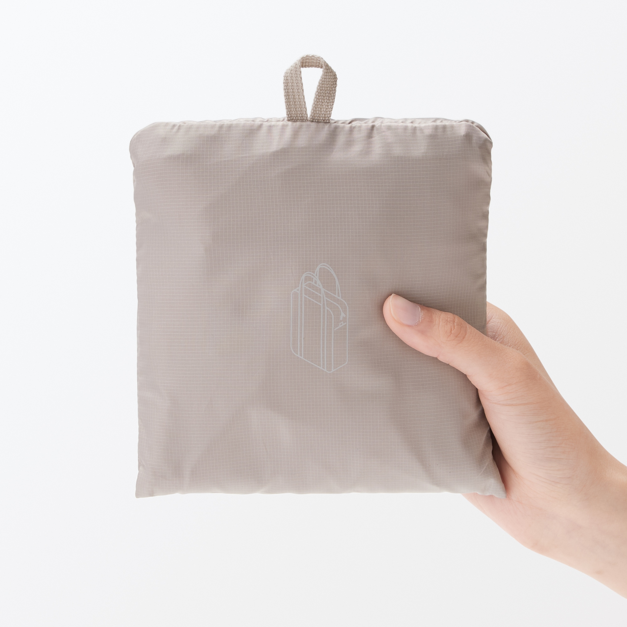 たためる　撥水縦型ボストンバッグ