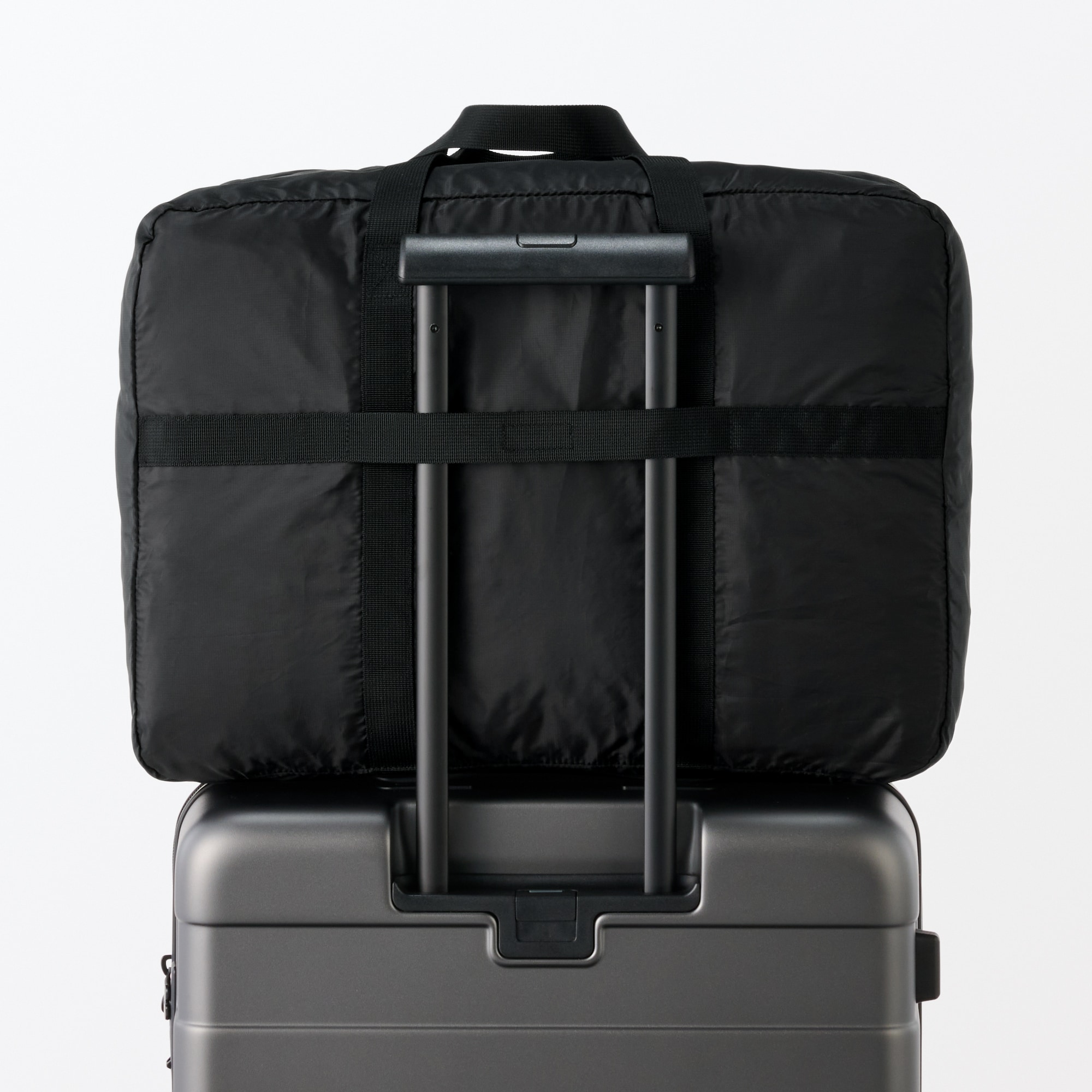 syuumai1977 無印良品　ボストンバッグ Amazon.com | 無印良品 Boston Bag, Black, タテ32×ヨコ50×マチ